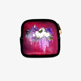 Kingfisher & Orchid Coin Purse