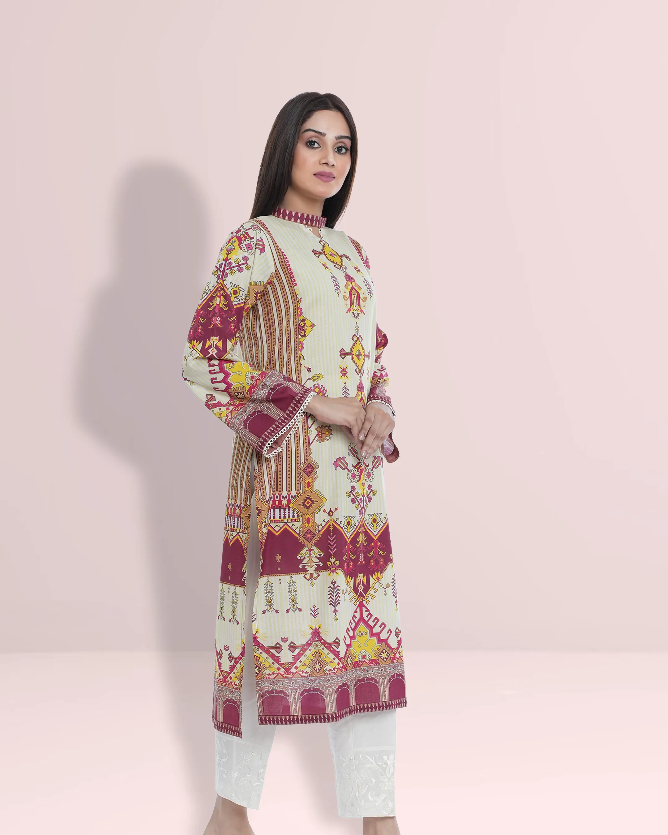 Lawn Digital Printed Shirt