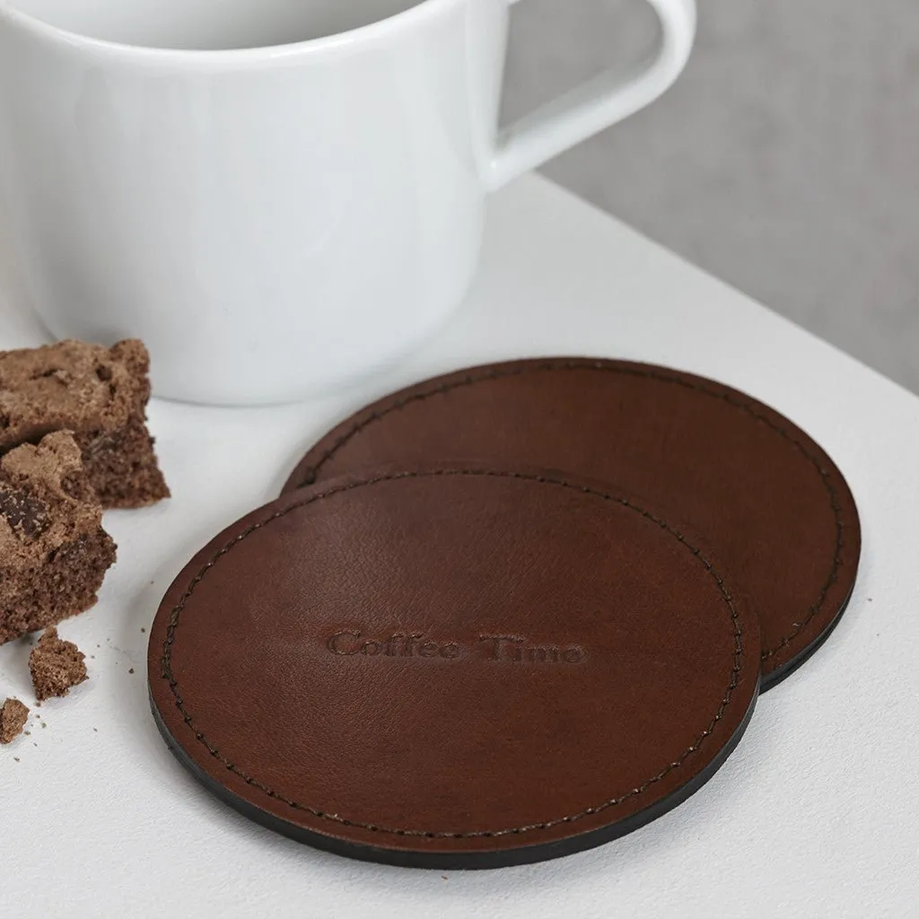Leather Single Coaster
