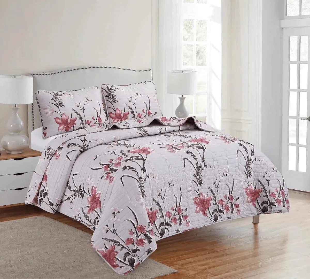 LiveWell 3 Piece Quilt Set (10 Styles)