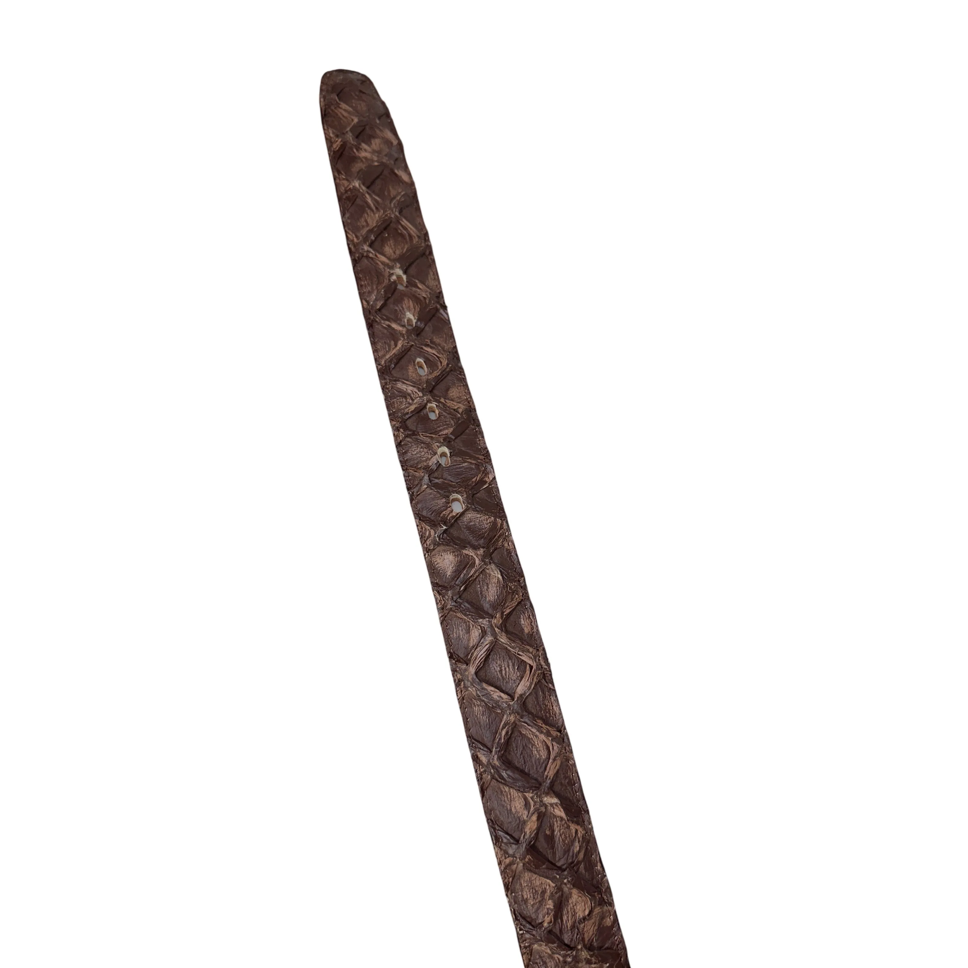 Los Altos Brown Full Skin Pirarucu Fish Belt