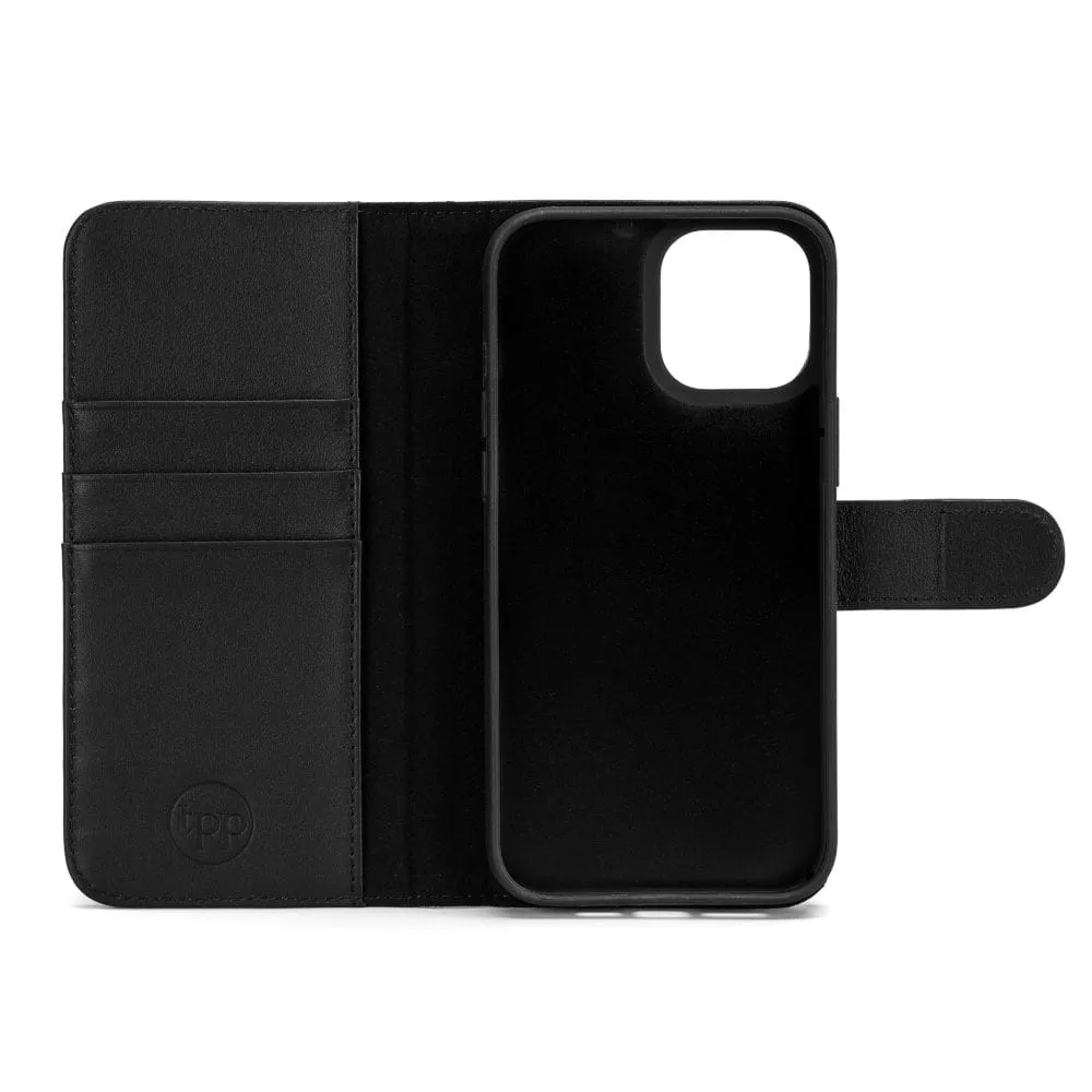 MAGNETIC WALLET CASE GENUINE NAPPA IPHONE 13 PRO