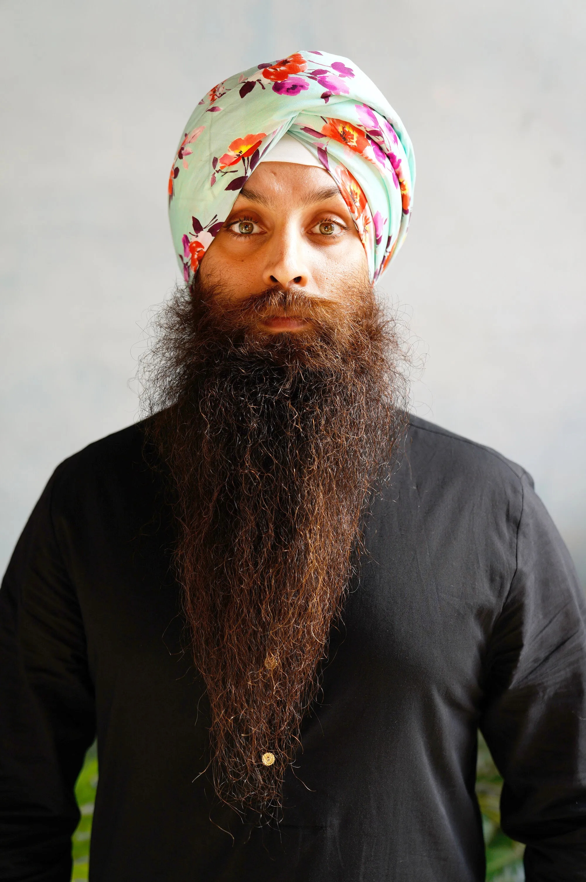 MAHA Marigold Floral Turban