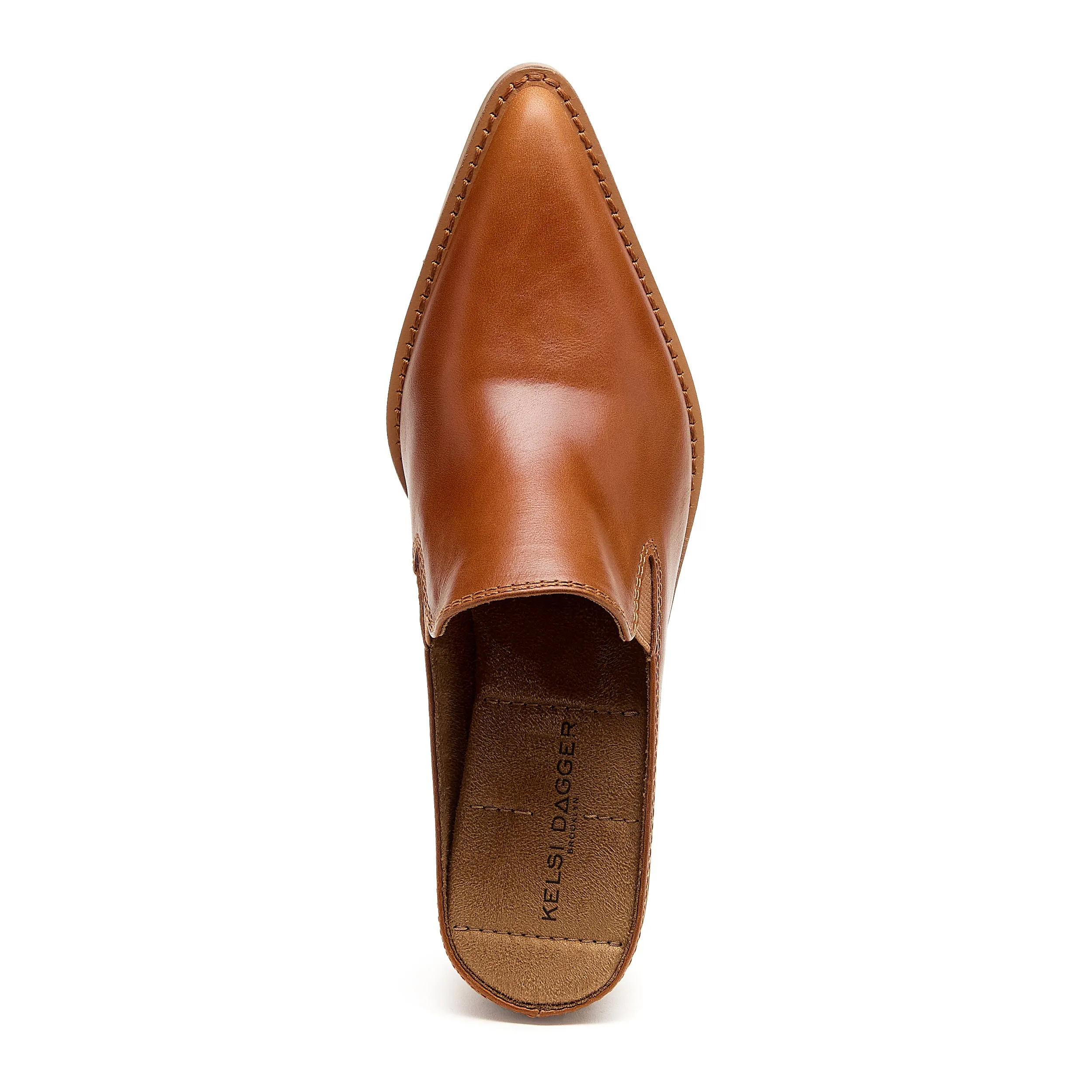 Mason Caramel Pointed Toe Mules