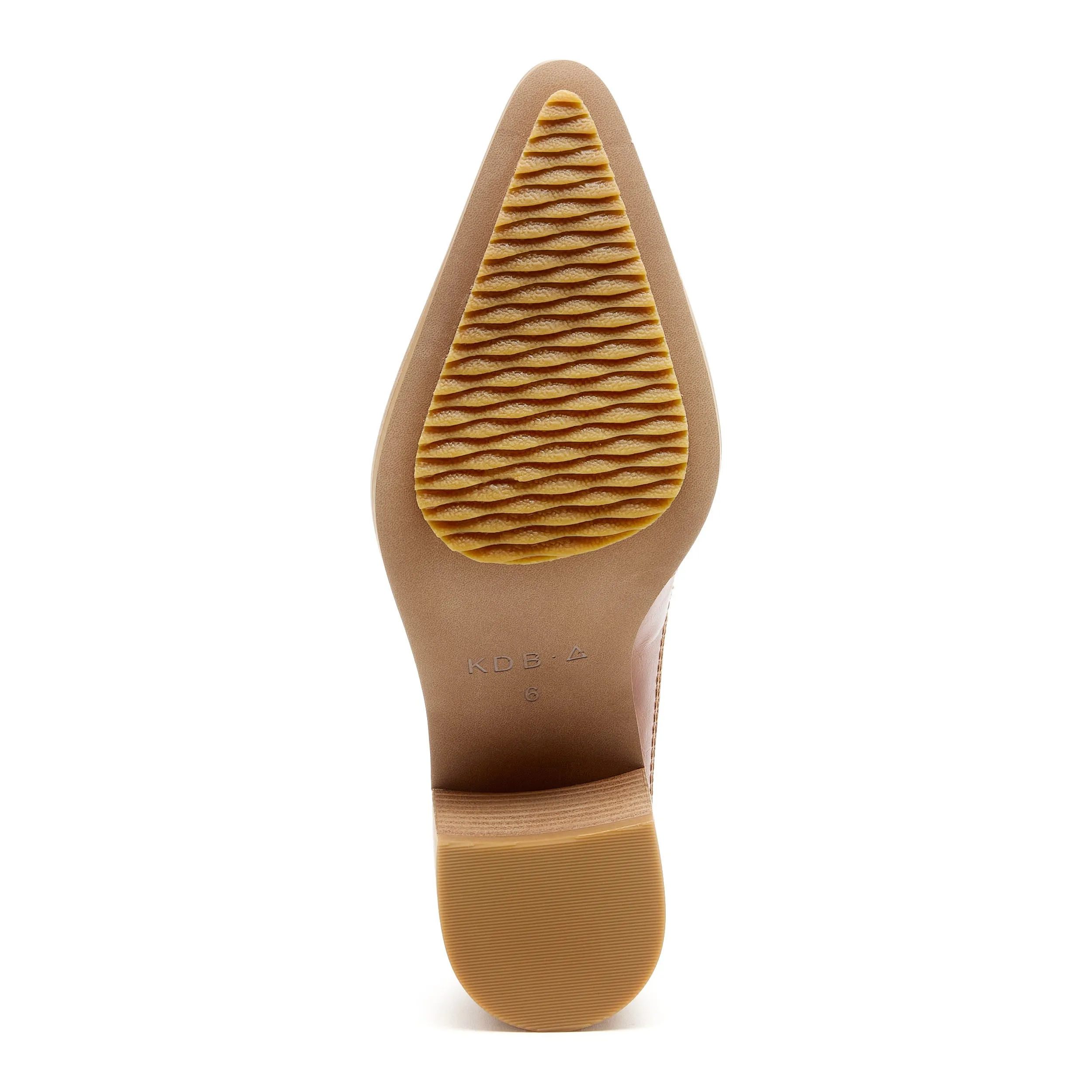 Mason Caramel Pointed Toe Mules