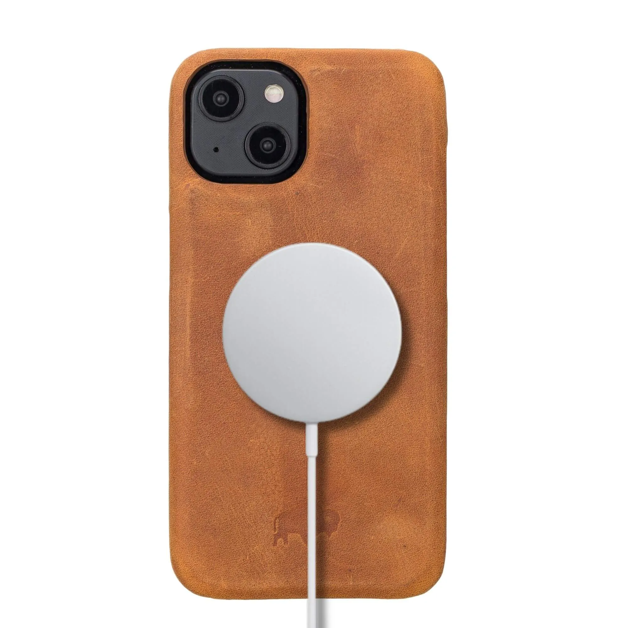 Mason iPhone 14 Plus Case, Golden Brown
