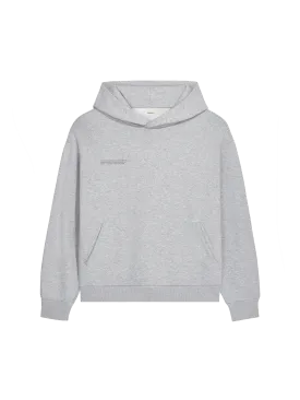 Mens DNA Hoodie—grey marl