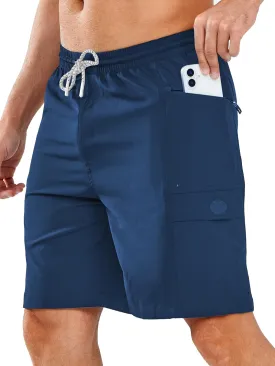 NORTHYARD Men's 9" Board Shorts with 4 Pockets Swim Trunks Swimwear for Men Bathing Suit - No Mesh Liner