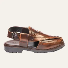 Peshawari PC-NR-3101 Mens Traditional Leather Sandals