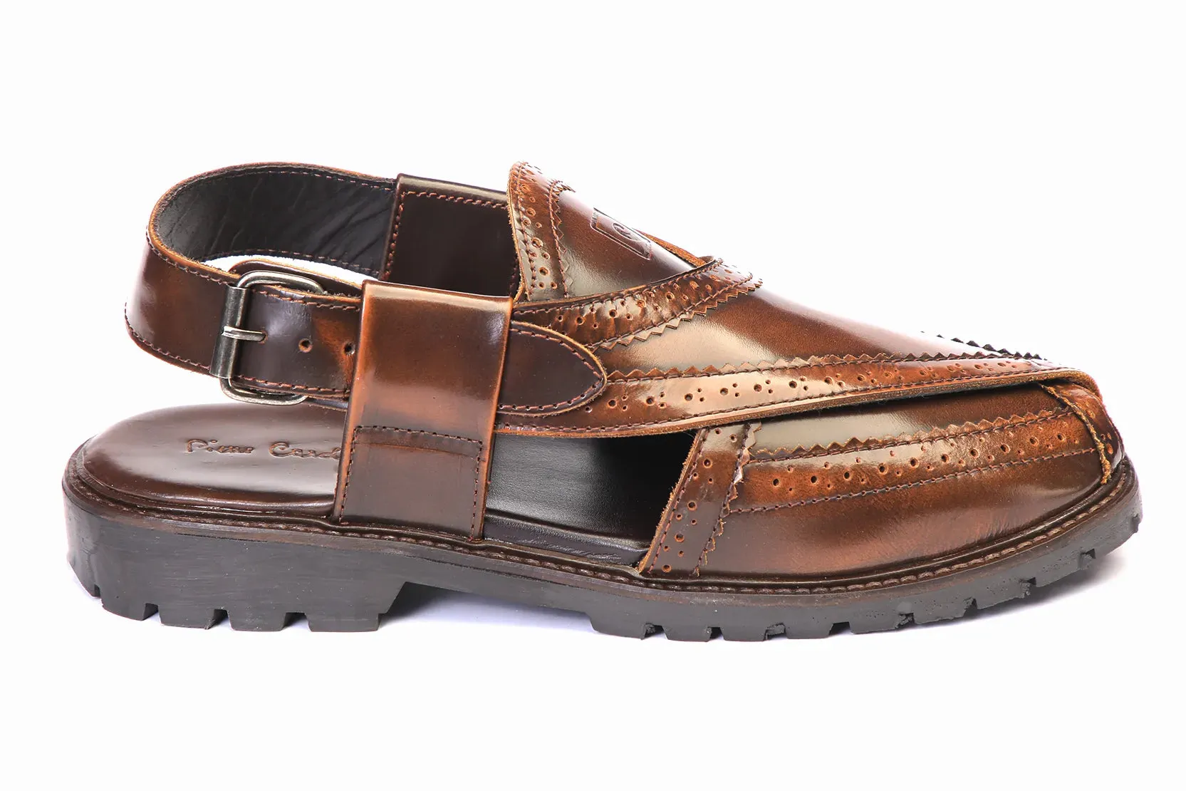 Peshawari PC-NR-3101 Mens Traditional Leather Sandals