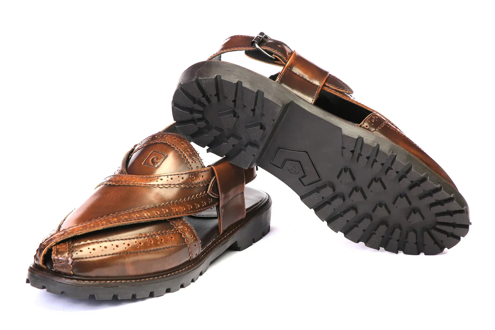 Peshawari PC-NR-3101 Mens Traditional Leather Sandals