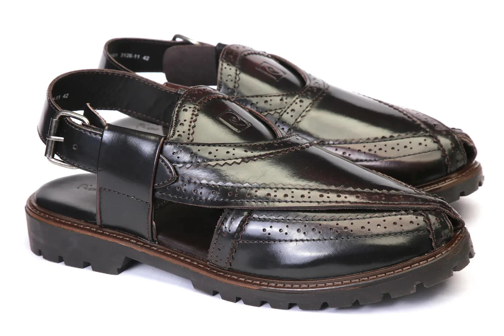 Peshawari PC-NR-3101 Mens Traditional Leather Sandals
