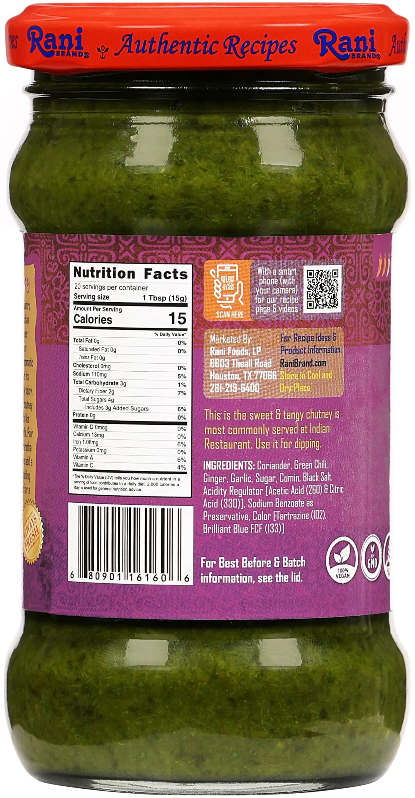 Rani Chat-pata Chutney's {7 Styles Available}