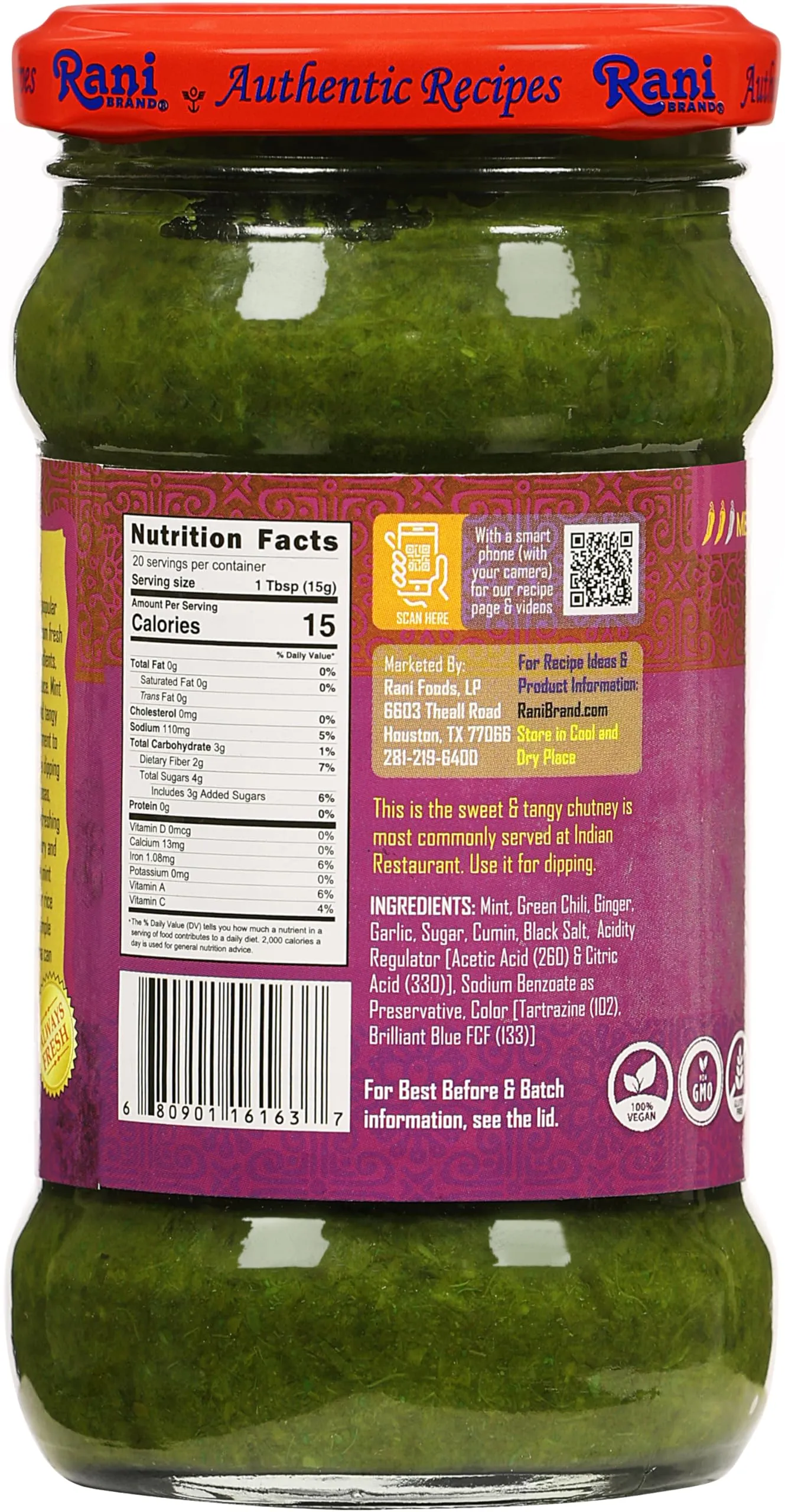 Rani Chat-pata Chutney's {7 Styles Available}