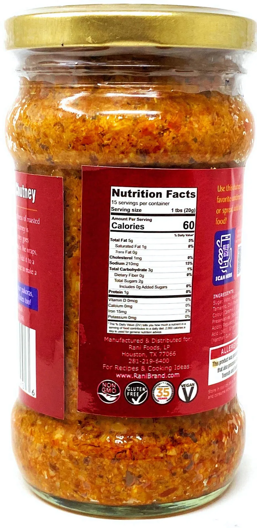 Rani Chat-pata Chutney's {7 Styles Available}