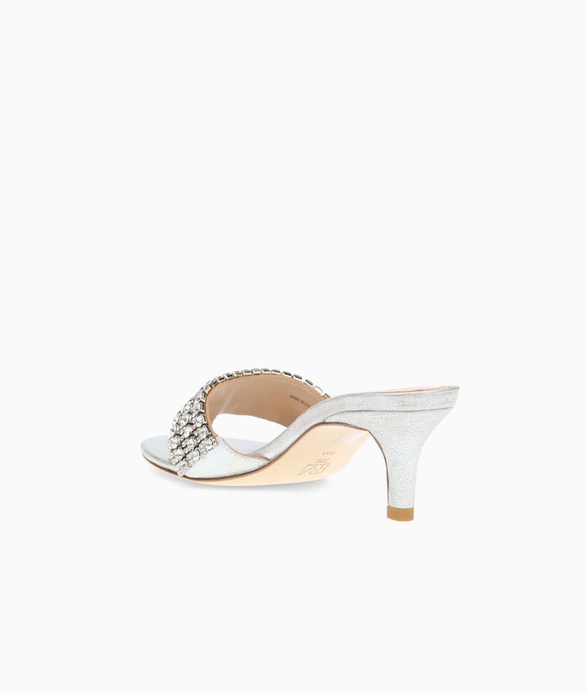 Remm Low Heel - Silver