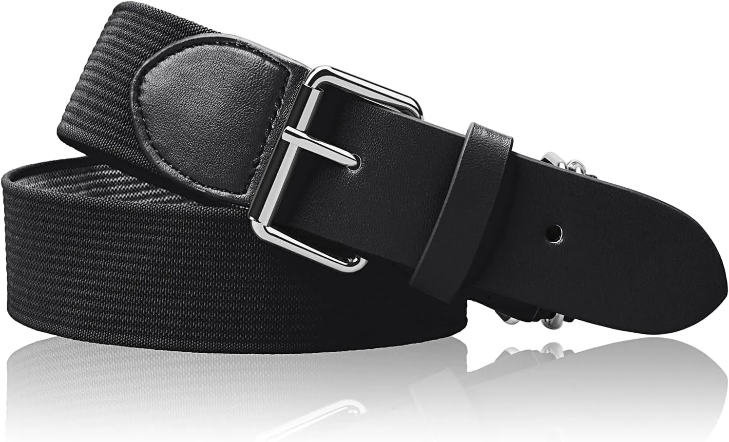 Stelle Baseball/Softball/Fastpitch Belt Girls Sports Elastic Adjustable Boys Uniform Belts Youth and Adult Sizes