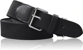 Stelle Baseball/Softball/Fastpitch Belt Girls Sports Elastic Adjustable Boys Uniform Belts Youth and Adult Sizes