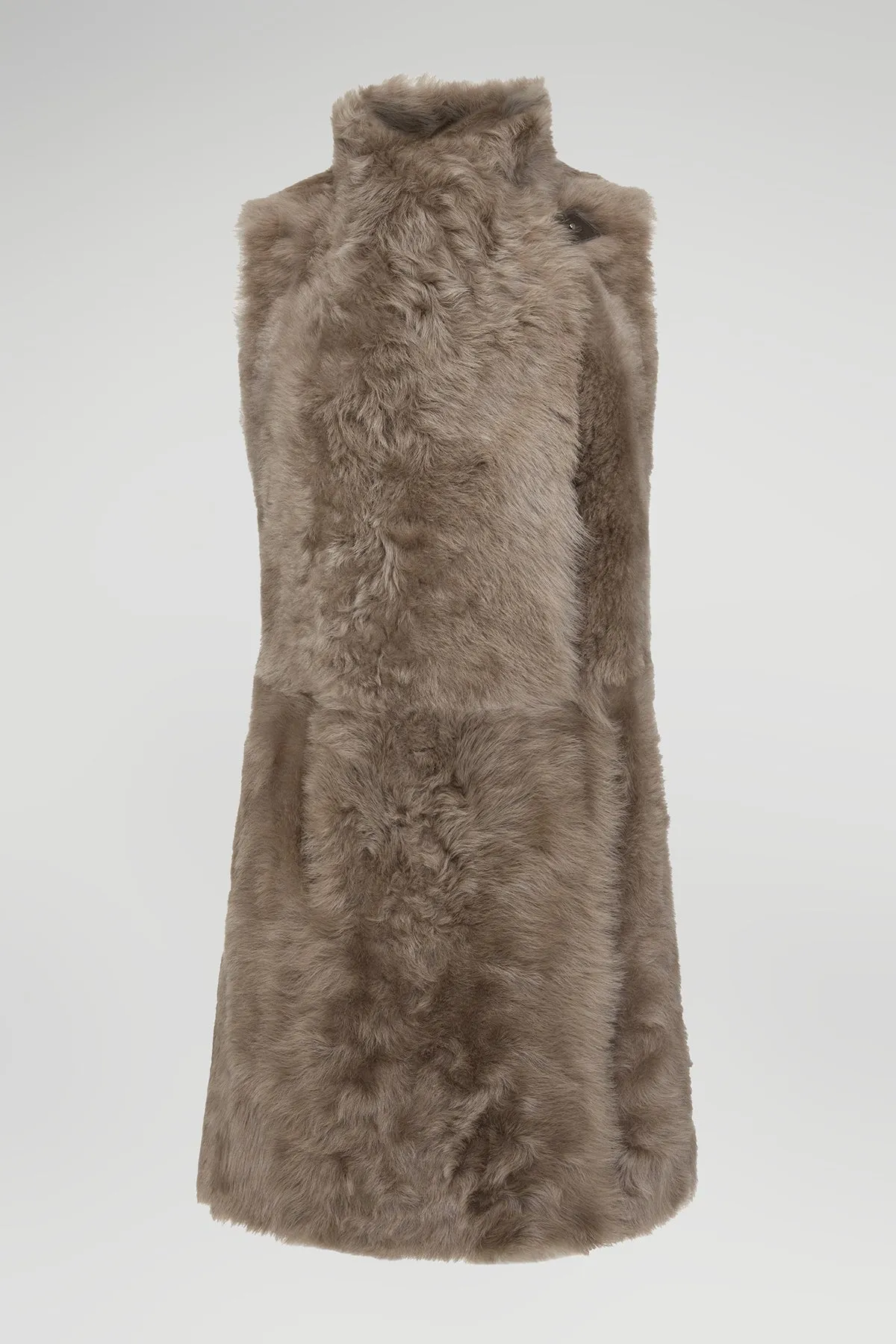 Tory - Mink Reversible Shearling Vest