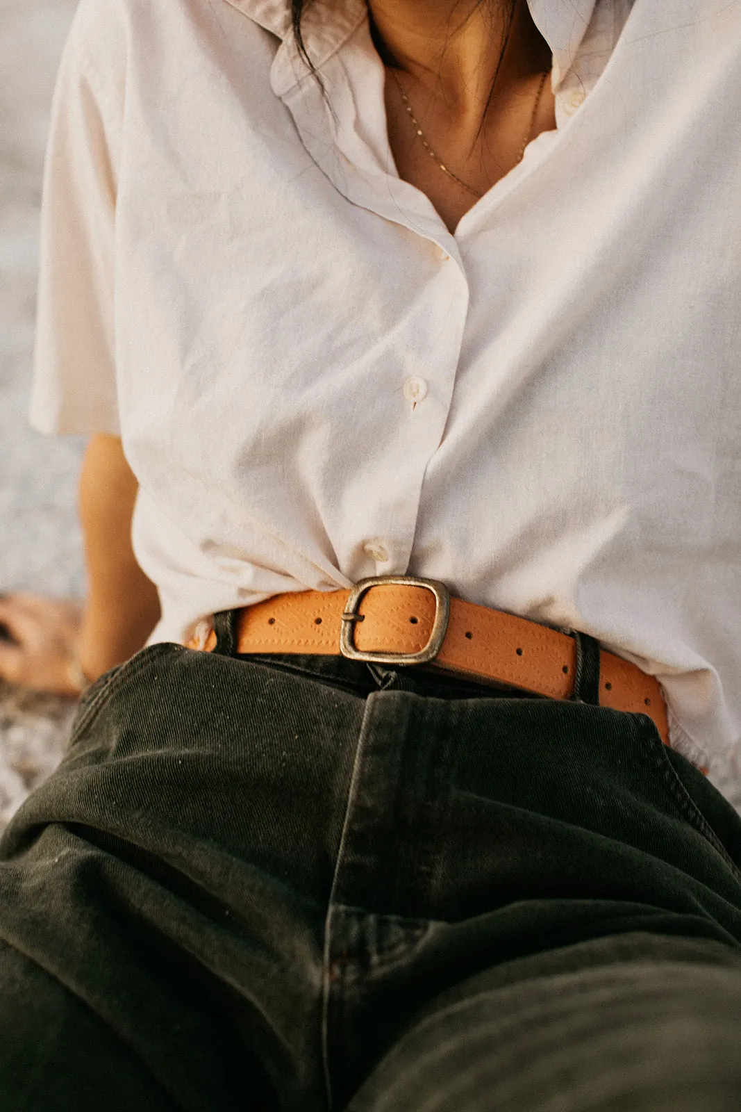 Vintage Western Belt by India Earl